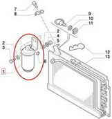 Części i akcesoria do maszyn rolniczych - CNH OSUSZACZ KLIMATYZACJI 82012480 - miniaturka - grafika 1
