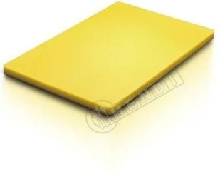 Hendi Deska do krojenia HACCP - 450 x 300 x 13 mm żółta 825563 - Akcesoria gastronomiczne - miniaturka - grafika 2