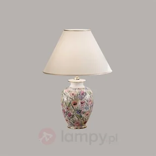 AUSTROLUX BY KOLARZ Kolarz GIARDINO PANSE ręcznie malowana lampa stołowa 30cm - Lampy stojące - miniaturka - grafika 3