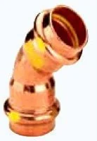 Viega Łuk 45 stop. Profipress G 1K, fi 28 345631 - Rury - miniaturka - grafika 2