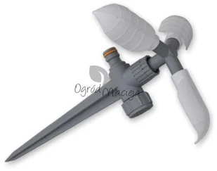 BRADAS Zraszacz obrotowy 3-ramienny regulowany wbijany White Line WL-3325 - Węże ogrodowe i zraszacze - miniaturka - grafika 2