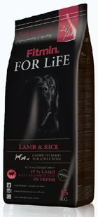 Fitmin For Life Adult Lamb&Rice 15 kg - Sucha karma dla psów - miniaturka - grafika 5
