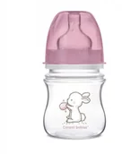Butelki dla niemowląt - Canpol babies Butelka Szerokootworowa Canpol Easystart Little Cutie Róż 120 Ml - miniaturka - grafika 1