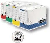 Pudła i kartony archiwizacyjne - Fellowes Pudełko na akta - grzbiet 80mm Prima - opk 10szt - miniaturka - grafika 1