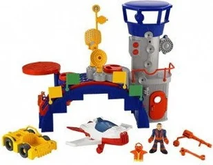 Fisher Price Imaginext Lotnisko Action Tech BDY37 - Samochody i pojazdy dla dzieci - miniaturka - grafika 2