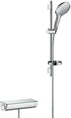Zestawy prysznicowe - Hansgrohe Raidance Select 150 0.65m Ecostat Select 27036000 - miniaturka - grafika 1