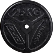 Obciążenia - Marbo Sport Obciążenie żeliwne 25kg SLIM MW-O25-slim - miniaturka - grafika 1