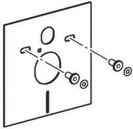 Spłuczki - TECE uszczelka akustyczna do WC i bidetu 9.200.010 - miniaturka - grafika 1