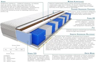 Kaszmirowysen Raja 80x160 - Materace - miniaturka - grafika 2