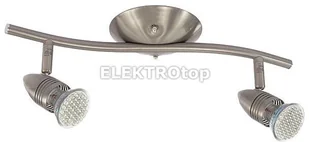 Kanlux Lampa sufitowa wielopunktowa MOLI EL-2I 2x50W satynowy chrom - 07086 - Lampy sufitowe - miniaturka - grafika 3