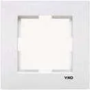 Klawisze i ramki - Viko Karre - Ramka 1-krotna biały 90960260 - miniaturka - grafika 1