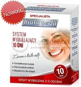 Wybielanie zębów - Vitaprodukt BIAŁA PERŁA 10 DNI System Wybielający 2x65ml+8ml - wybielający żel w zestawie z nakładkami termokurczliwymi - miniaturka - grafika 1