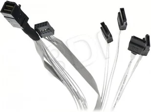 Adaptec kabel ACK-I-HDmSAS-4SATA-SB 0.8M 2279800-R - Adaptery i przejściówki - miniaturka - grafika 2