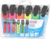 Zakreślacze - Donau ZAKREŚLACZ D-FISH MIX KOLOR 6SZT 7356906PL-99 - miniaturka - grafika 1