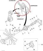 Części i akcesoria do maszyn rolniczych - CNH PASEK WIELOKLINOWY 86013678 - miniaturka - grafika 1