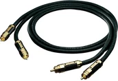 Kable - Oehlbach Kabel audio Cinch 13831 [2x Złącze męskie cinch 2x Złącze męskie cinch] 1 m czarny - miniaturka - grafika 1