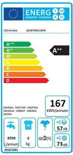Pralka Electrolux EWT0862IDW - Pralki - miniaturka - grafika 2