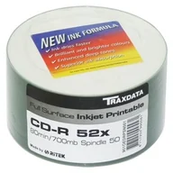 Nośniki danych - Ritek CD-R 80 min 700 MB 52 X BULK (50 Disc) 8717202995561 - miniaturka - grafika 1