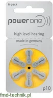 Baterie i akcesoria - Varta 60 x baterie do aparatów słuchowych Power One 10 p10 9 - miniaturka - grafika 1