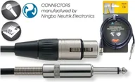Kable - Stagg NMC 3 XP - kabel mikrofonowy 3m - miniaturka - grafika 1