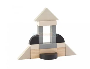 Goki Drewniane klocki, styl nowoczesny - Układanki dla dzieci - miniaturka - grafika 2