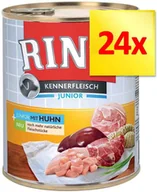 Mokra karma dla psów - Rinti Pur Junior 6 X 800 G - Kurczak - miniaturka - grafika 1
