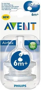 Philips Philips Smoczek Classic do gęstego pokarmu SCF636/27, 2 szt. SCF636/27 - Akcesoria do karmienia - miniaturka - grafika 4
