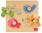 Puzzle - Jumbo SPIE GOULA Drewniane puzzle Zwierzęta domowe D53116 - miniaturka - grafika 1