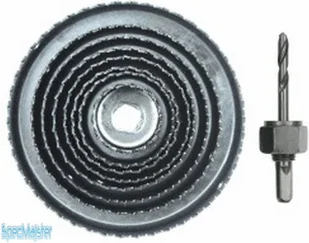 VOREL Wycinarka do otworów w drewnie 38-127mm, kpl.9szt. 22572 - Pozostałe narzędzia ogrodowe - miniaturka - grafika 4