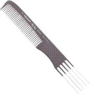 Grzebienie fryzjerskie - Hercules Sagemann Triumph Grzebień do stylizacji Master 257, antystatyczny, srebrny - miniaturka - grafika 1
