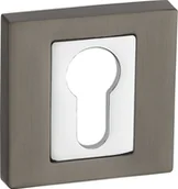 Szyldy i rozety - Infinity Line Rozeta kwadratowa WKŁADKA KOLOR TYTAN RNQ 202 - miniaturka - grafika 1