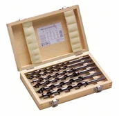 Wiertła - Bosch Zestaw wierteł śrubowych 10 mm 12 mm 14 mm 16 mm 18 mm 20 mm Długość całkowita 235 mm 2607019322 Sześciokątny uchwyt 1 zest - miniaturka - grafika 1