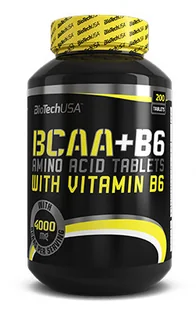 BioTech Bcaa + B6 340 tab - Aminokwasy BioTech Bcaa + B6 340 tab - Aminokwasy - miniaturka - grafika 1