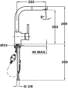 Teka ARK 938 239381200 Chrom - Baterie kuchenne - miniaturka - grafika 2