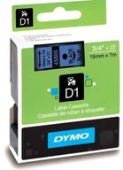 Etykiety do drukarek - Dymo Etykieta D1 19mmx7m CZARNY/NIEB. S0720860 - miniaturka - grafika 1