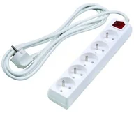 Listwy zasilające - DPM 5 gniazd z uziemieniem 5m - miniaturka - grafika 1