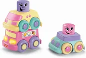Klocki - Fisher Price Wesołe klocki w samochodzikach - miniaturka - grafika 1