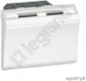 Akcesoria do oświetlenia - Legrand Mosaic | Łącznik hotelowy na kartę z chipem 13,56 MHz, 076728, - miniaturka - grafika 1