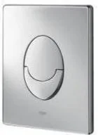 Przyciski spłukujące - Grohe przycisk spłukujący Skate Air chrom mat. 38505 P00 38505P00 - miniaturka - grafika 1