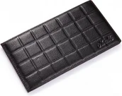Wizytowniki - NUCELLE Wizytownik tabliczka czekolady Czarny 070092-01 - miniaturka - grafika 1