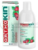 Higiena protez i aparatów ortodontycznych - Laboratorios KIN OrthoKIN MouthRinse STRAWBERRY 250ml - płyn do higieny jamy ust - miniaturka - grafika 1