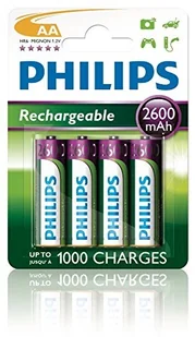 Philips AA 2600 mAh 4 SZT R6B4B260/10 - Ładowarki i akumulatory - miniaturka - grafika 2