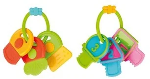 Canpol babies Grzechotka Gryzak Klucze 2/132 - Gryzaki dla dzieci - miniaturka - grafika 2