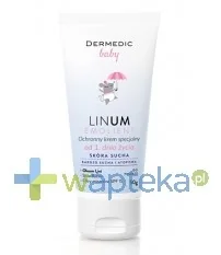 Biogened EMOLIENT LINUM BABY Krem ochronny 50g - Kremy dla dzieci - miniaturka - grafika 3