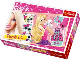 Trefl Barbie Ikona Mody 17224 - Puzzle - miniaturka - grafika 4
