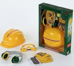 Klein Bosch Akcesoria 4 szt. z kaskiem KLE-8537 - Mały majsterkowicz - miniaturka - grafika 4