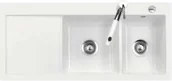 Zlewozmywaki - SystemCeram Mera Double 50780168 - miniaturka - grafika 1