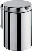 Kosze na śmieci - Emco System 2 Kosz na śmieci z pokrywką do montażu na ścianie stal nierdzewna (355300100) - miniaturka - grafika 1