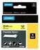 Papier do drukarek - Dymo ETYK. RHINO NYLON 24mm CZARNY/ZOLTY 1734525 - miniaturka - grafika 1