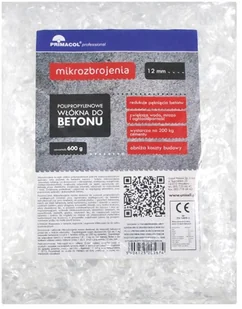 Primacol Włókno polipropylenowe  600 g - Dodatki do zapraw - miniaturka - grafika 2